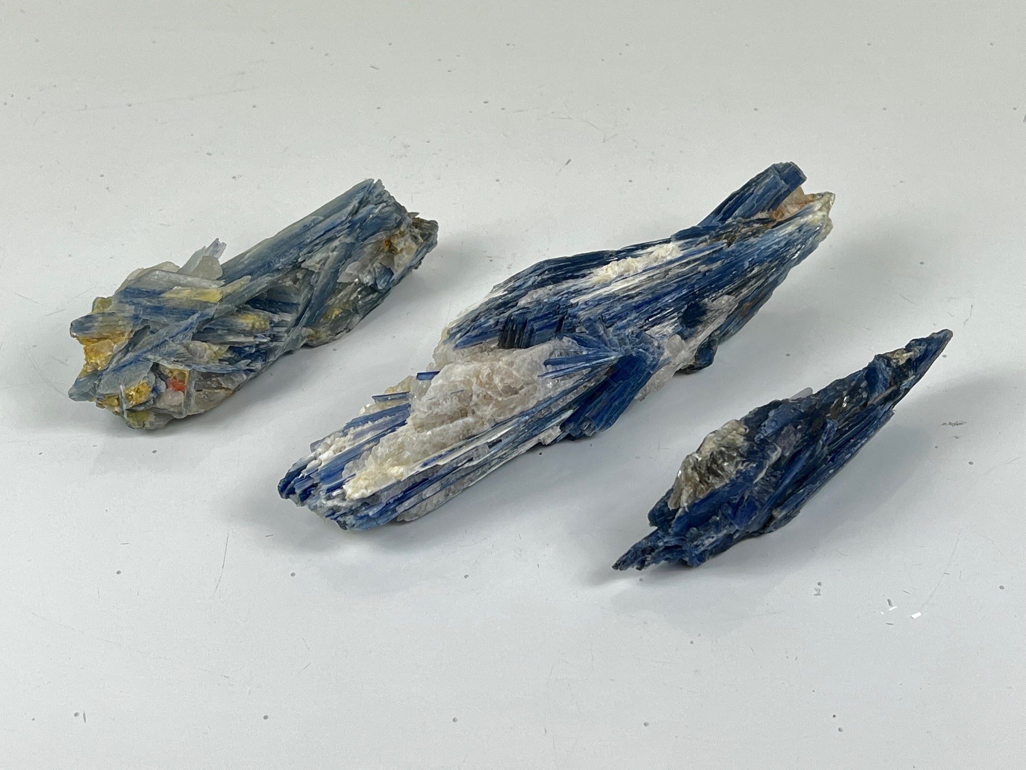 Blue Kyanite Clusters