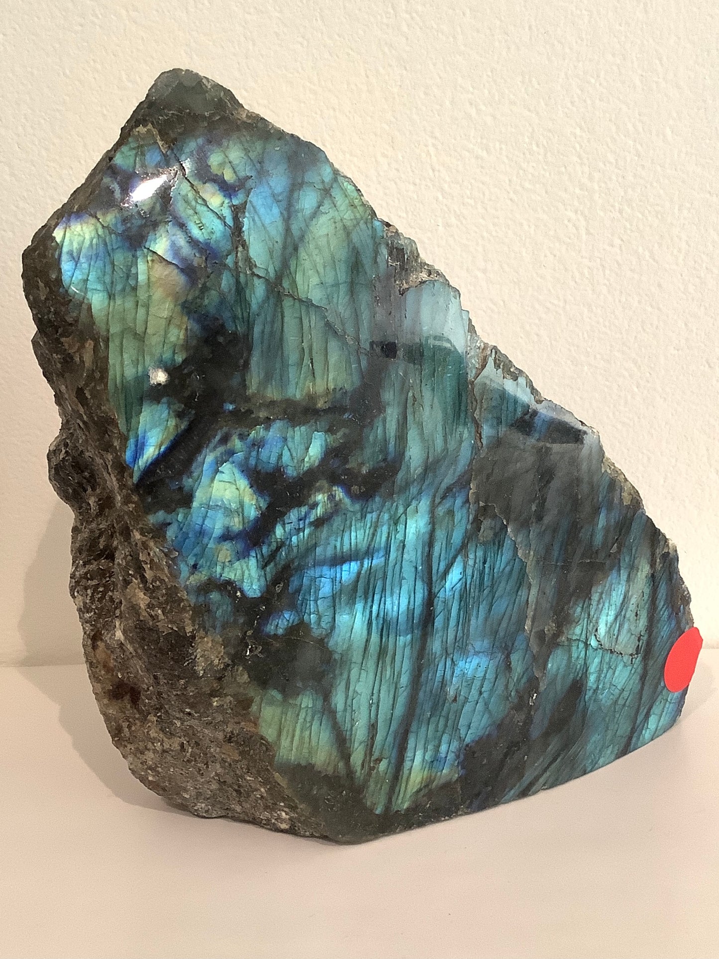 Labradorite Side-Polished Free Form Crystal, Large