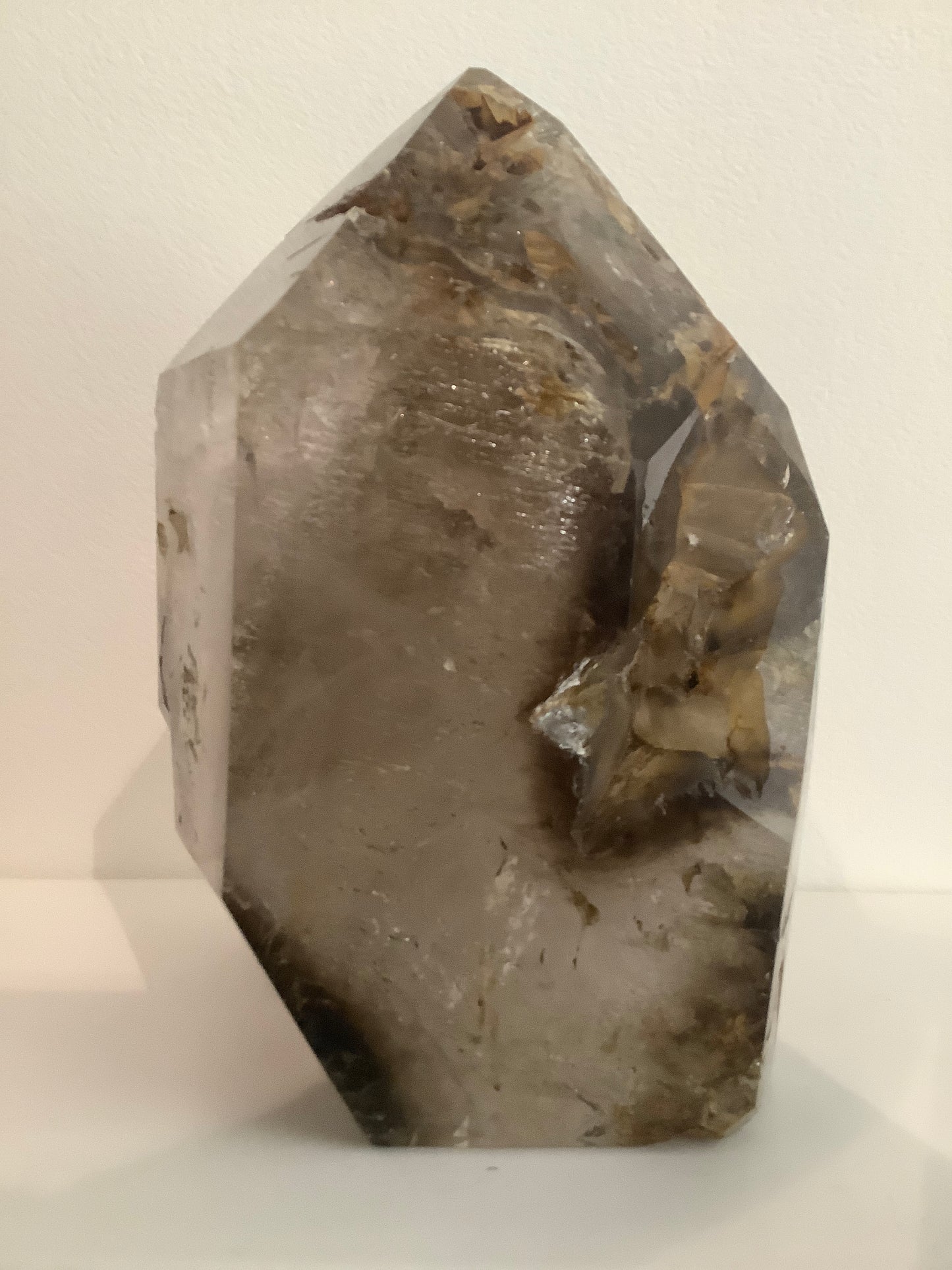 Smoky Elestial Quartz Crystal - Extra Large