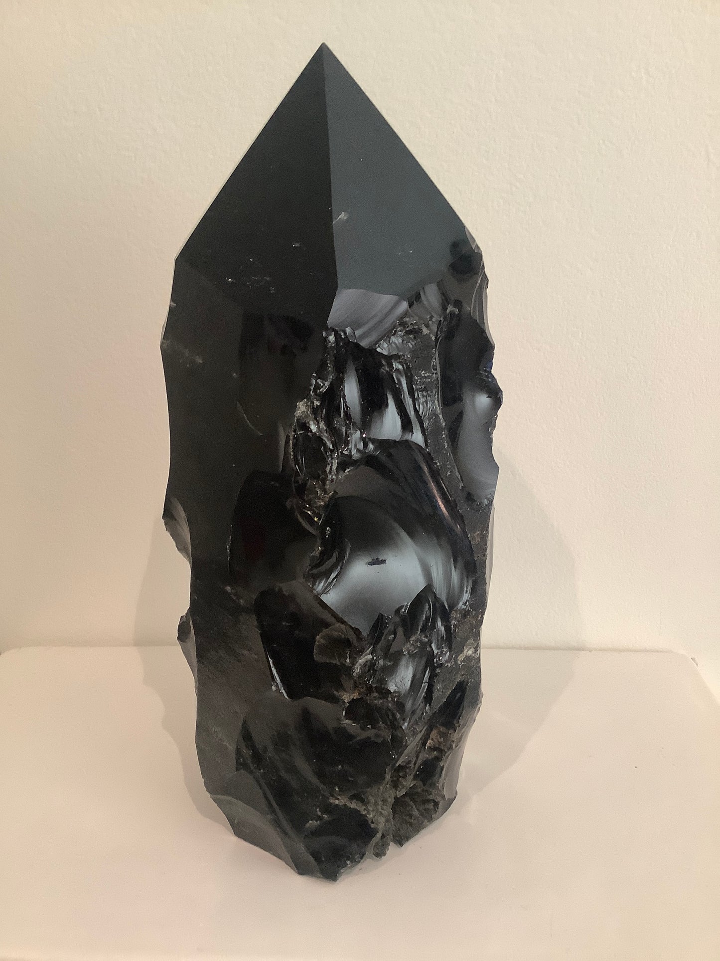Obsidian Extra Large Tower Crystal